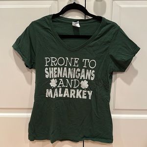 Large Green St. Patrick’s Day Tshirt